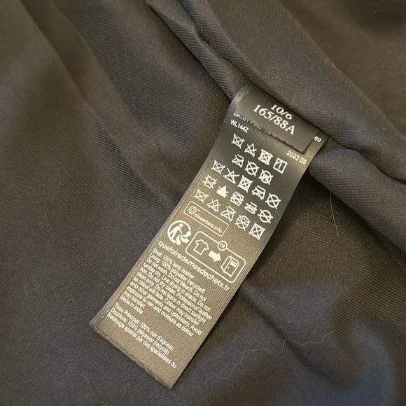 NWOT All Saints Dalby Pin-Studded Leather Biker Jacket - Picture 7 of 9